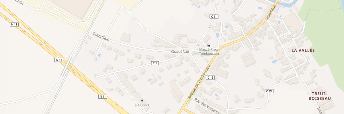 Plan du 225 Grand Rue à Mauzé-sur-le-Mignon