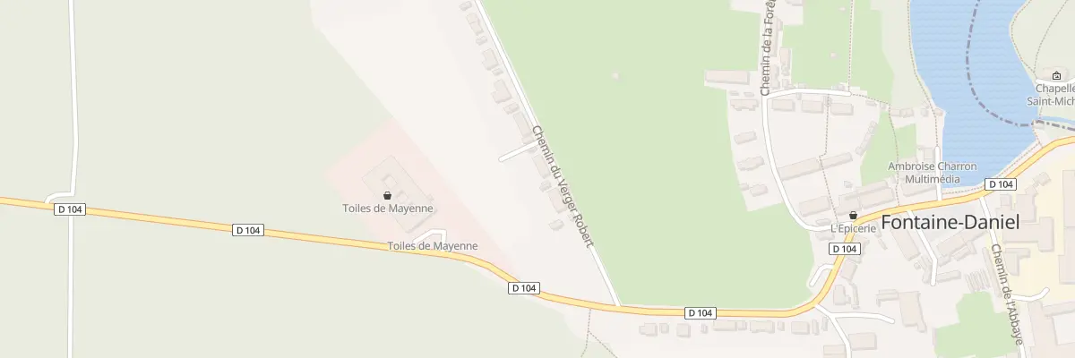 Plan du 7 Che du Verger Robert Fontaine à Saint-Georges-Buttavent