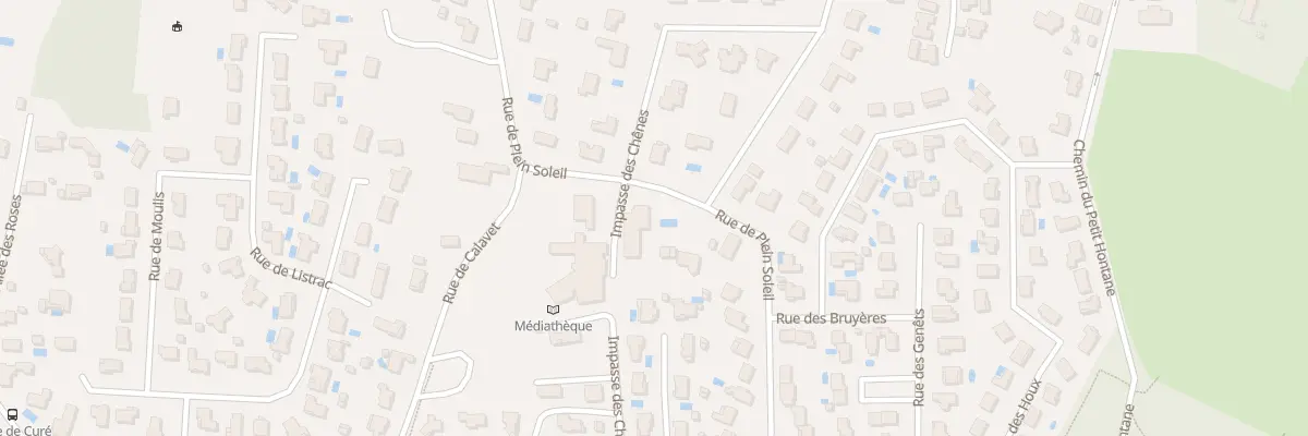 Plan du 25 Rue de Plein Soleil au Taillan-Médoc