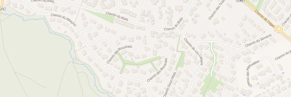 Plan du 11 Che des Brouchets à Cestas
