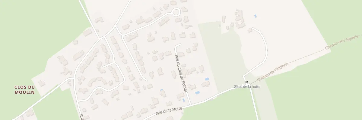 Plan du 9 Rue du Clos du Poirier à La Possonnière
