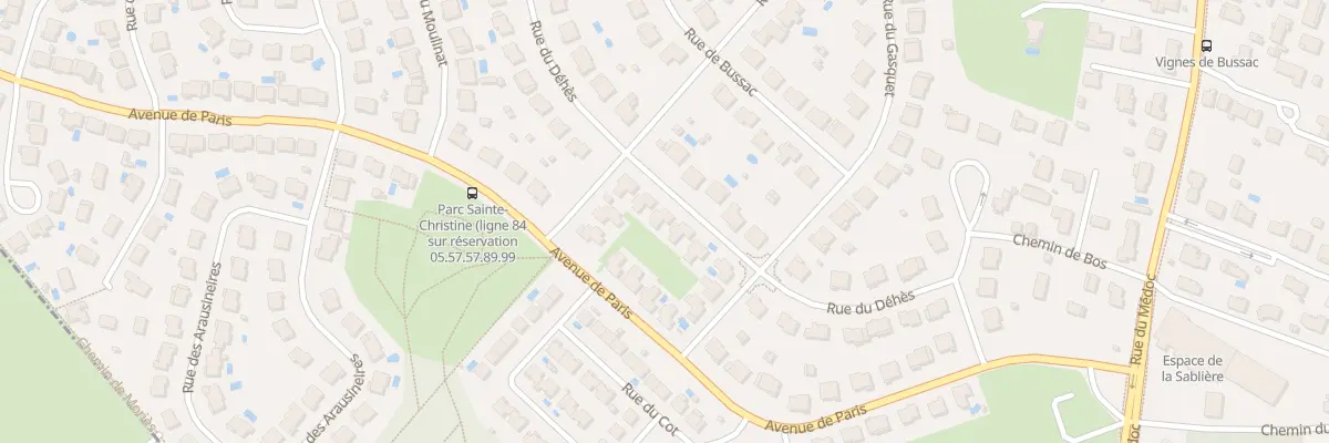 Plan du 24 Rue du Dehès au Haillan