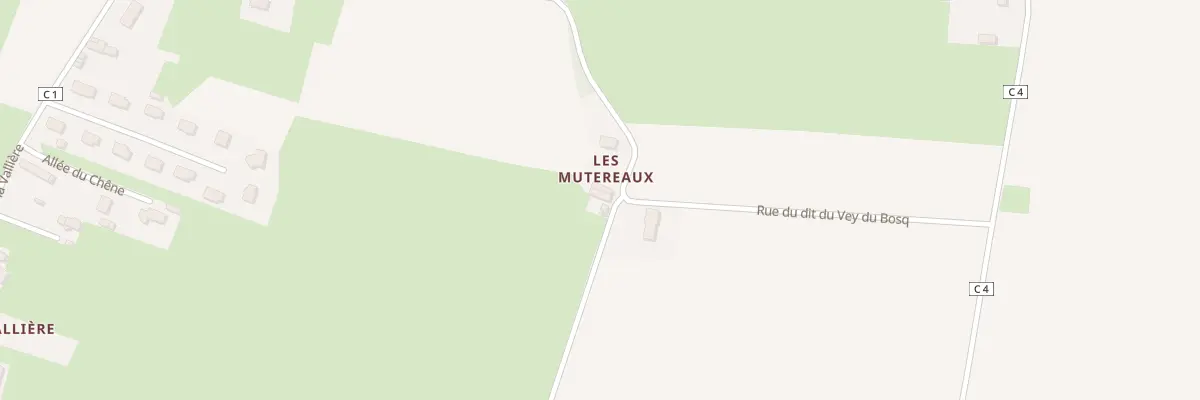 Plan du 12 Rue du Dit du Vey Dusbosq à Ellon