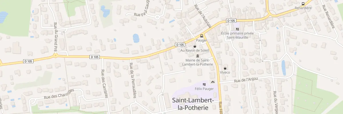 Plan du 9 Rue des Landes à Saint-Lambert-la-Potherie