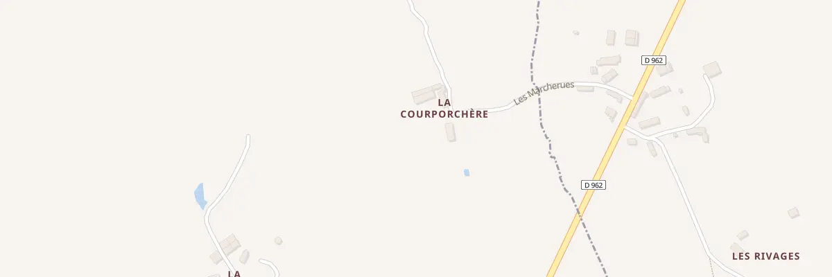 Plan du 1 La Courporchere à Sacé