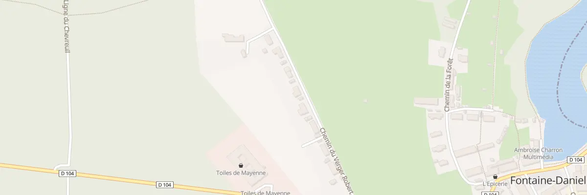 Plan du 19 Che du Verger Robert Fontaine à Saint-Georges-Buttavent