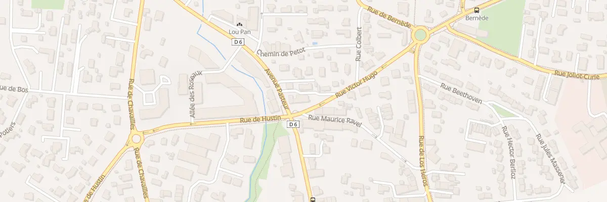 Plan du 2 Rue Victor Hugo au Haillan