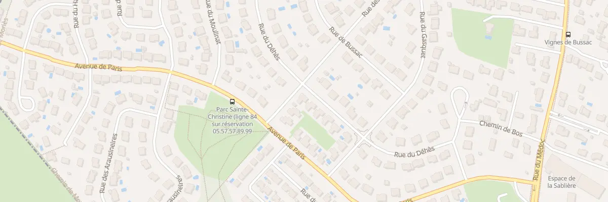 Plan du 28 Rue du Dehès au Haillan