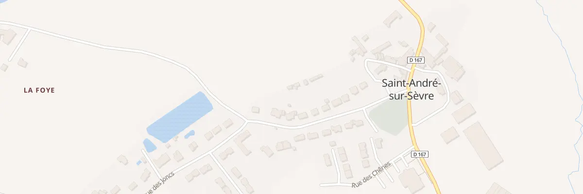 Plan du 20 Rue Marie Millasseau à Saint-André-sur-Sèvre