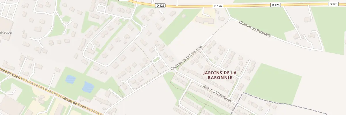 Plan du 12 Clos de la Baronnie à Saint-Vigor-le-Grand