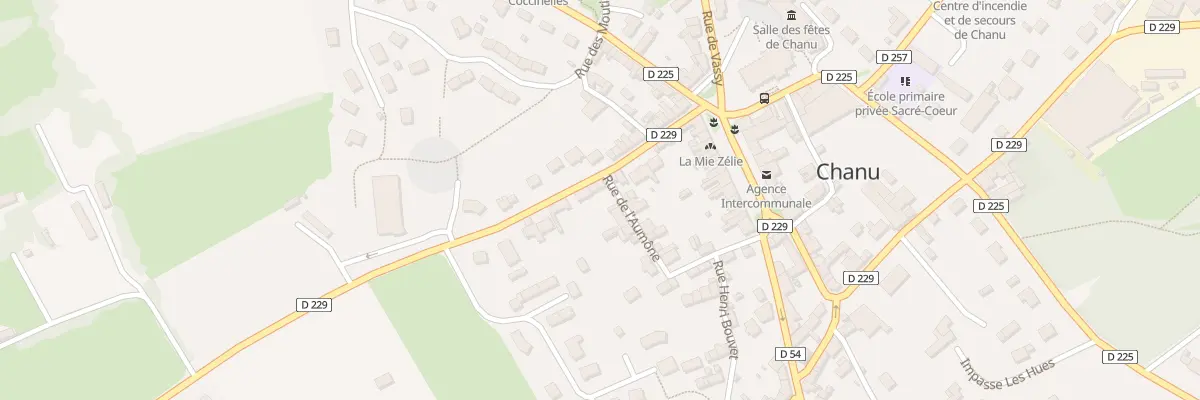 Plan du 15 Rue de Mortain à Chanu