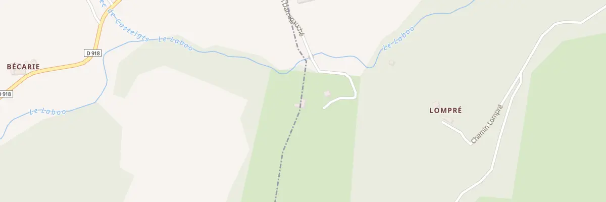 Plan du 5081 Lompre à Arette