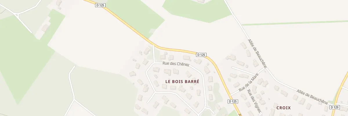 Plan du 34 Rue des Chenes à Chermignac