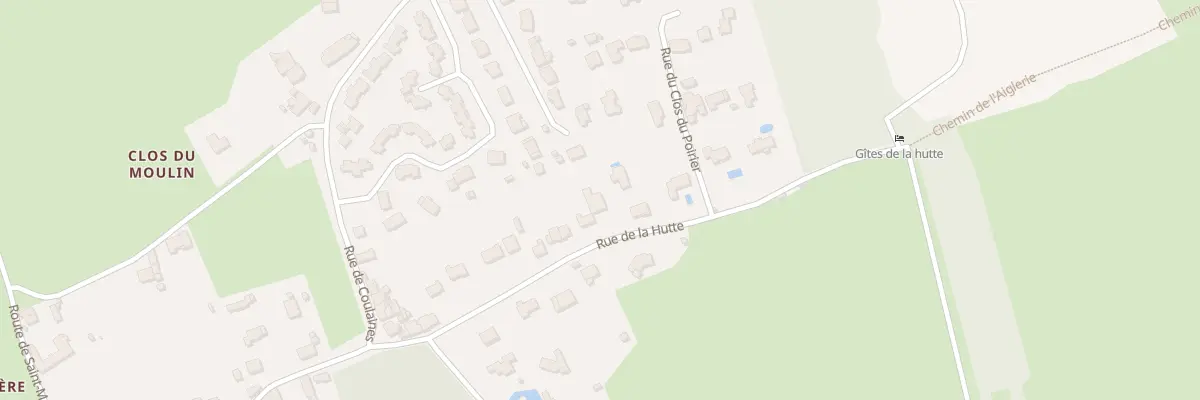 Plan du 22 Rue de la Hutte à La Possonnière