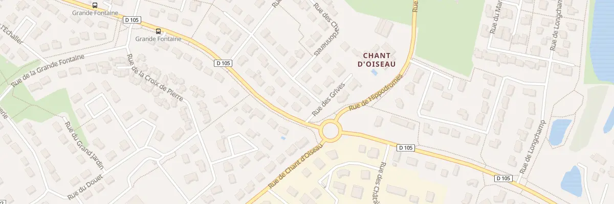 Plan du 1 Rue des Grives à Château-Gontier-sur-Mayenne