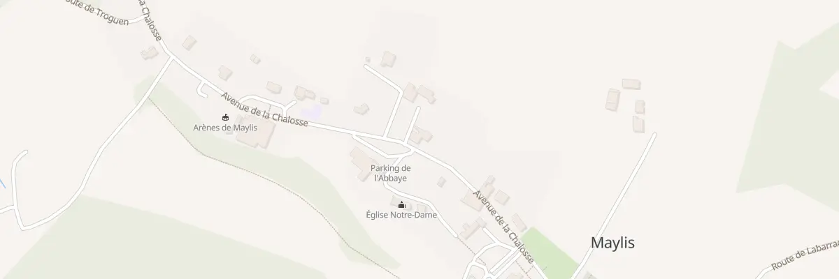 Plan du 630 Av de la Chalosse à Maylis