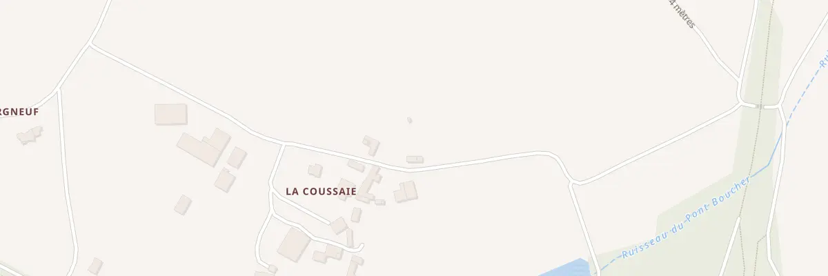 Plan du 9 La Coussaie à Terval