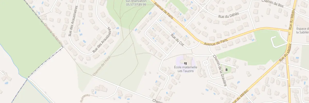 Plan du 23 Rue de l’Aste au Haillan