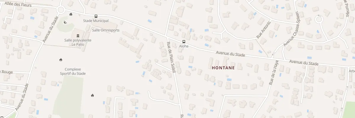Plan du 36T Rue de Plein Soleil au Taillan-Médoc