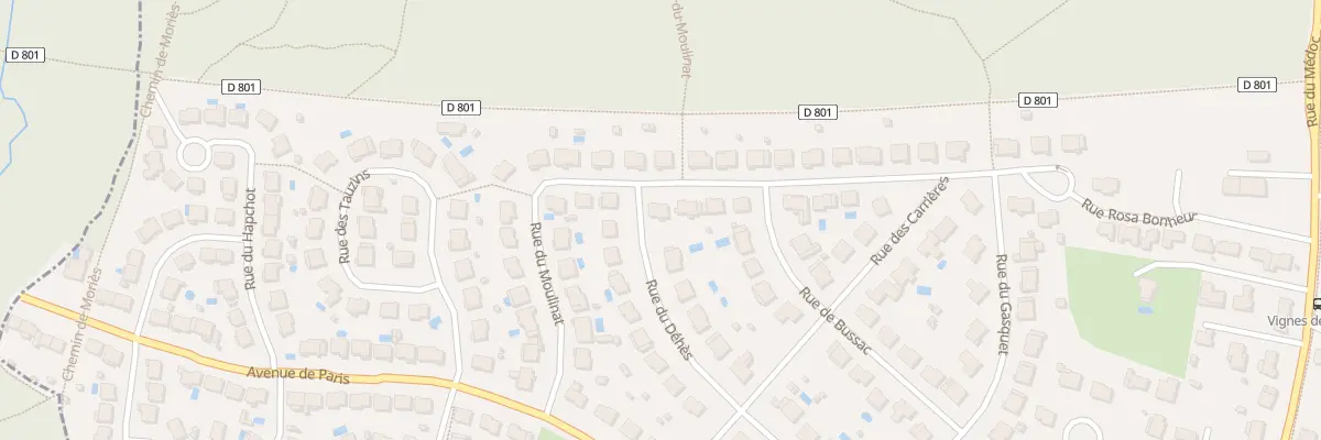 Plan du 37 Rue du Dehès au Haillan