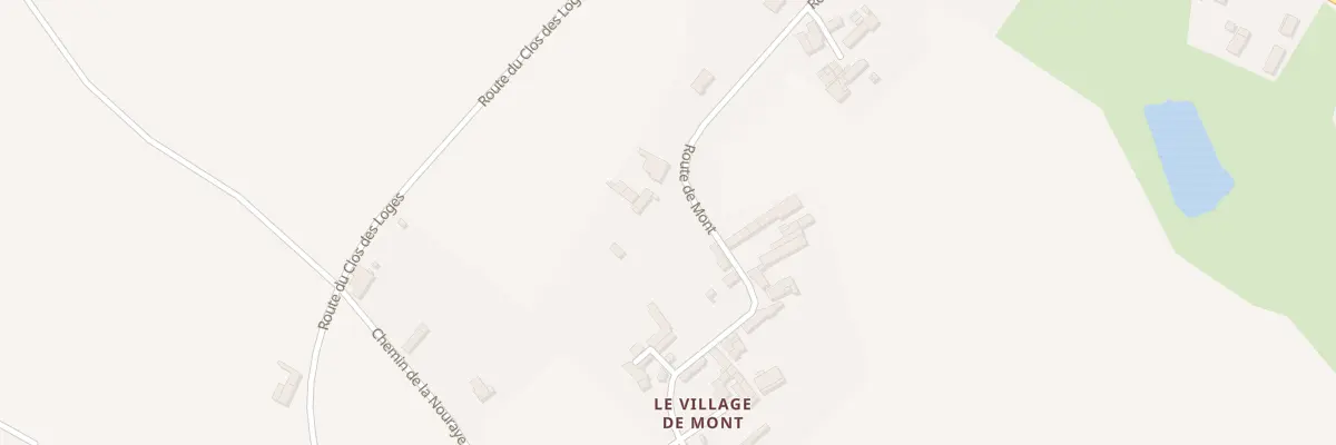 Plan du 28 Rte de Mont à Saint-Hilaire-des-Loges