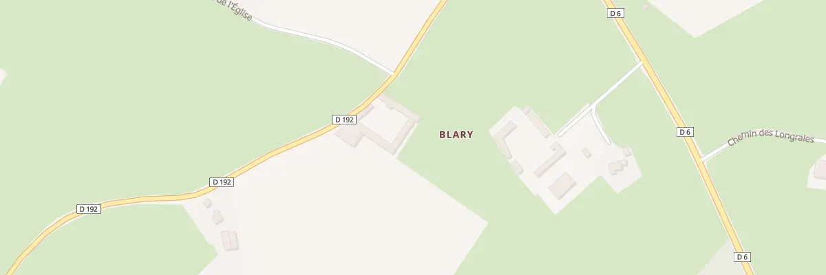 Plan du 5046 Blary à Monceaux-en-Bessin