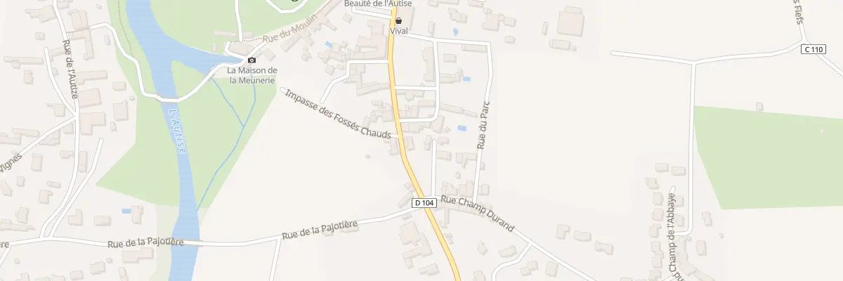 Plan du 4 Rue de la paix à Rives-d’Autise