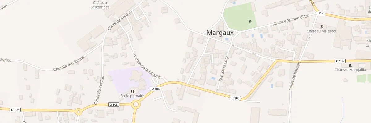 Plan du 7B Rue du Parc des Sports à Margaux-Cantenac