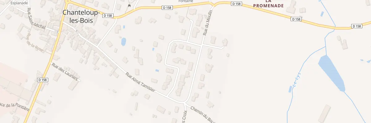 Plan du 14 Rue des Genêts à Chanteloup-les-Bois