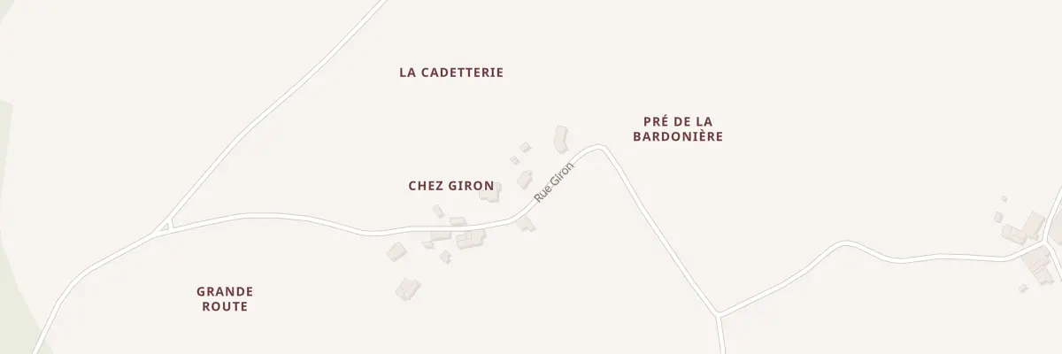 Plan du 27 Rue Giron à Rioux