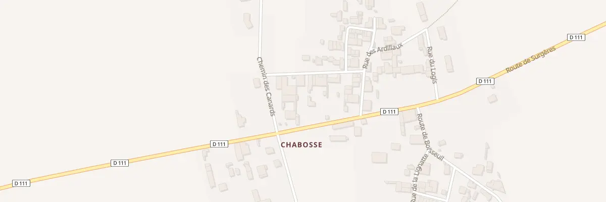 Plan du 7 Rue des Brandes à Saint-Saturnin-du-Bois