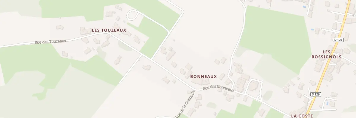 Plan du 28 Rue des Bonnauds à Chermignac