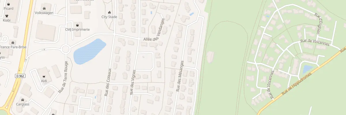 Plan du 27 Rue des Mesanges Aze à Château-Gontier-sur-Mayenne