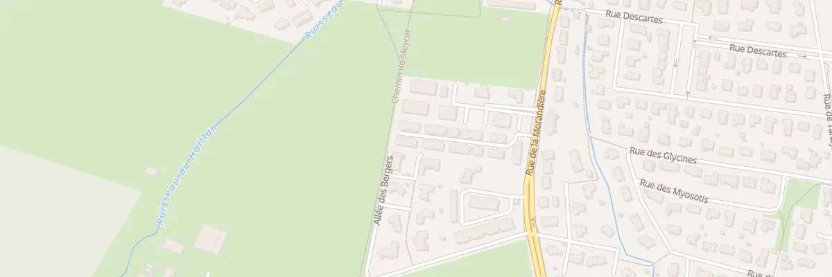 Plan du 27 Rue de la Morandière au Haillan