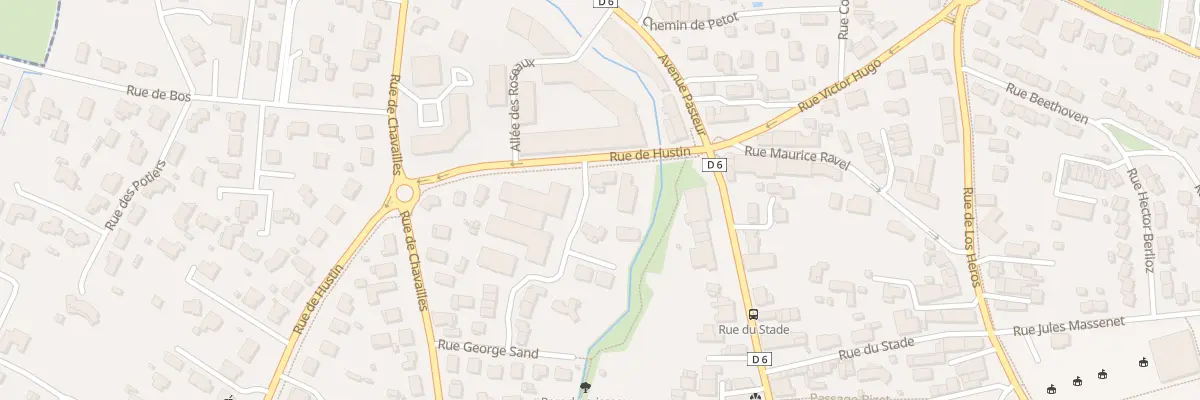 Plan du 2C Rue Hustin au Haillan