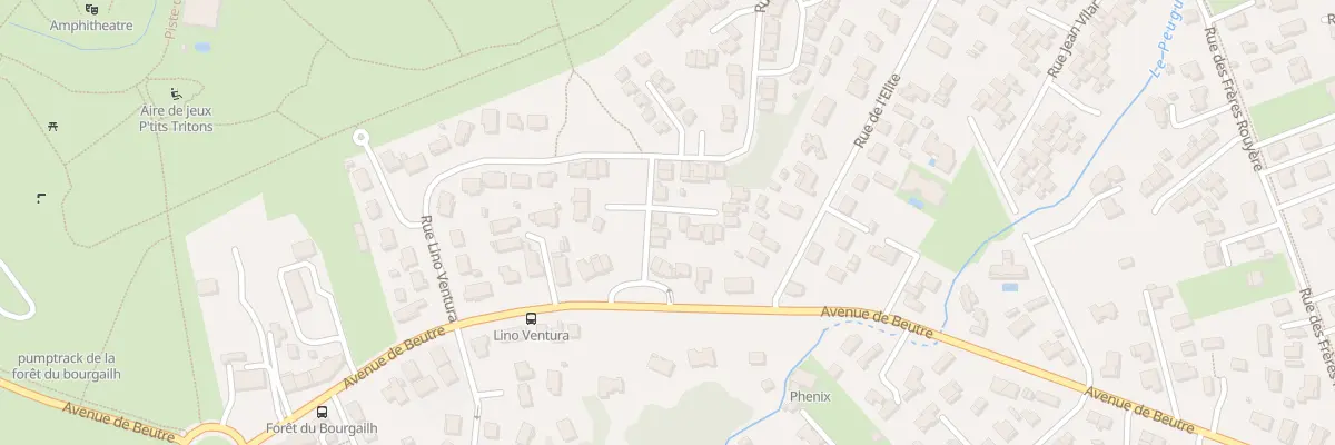 Plan du 14 Rue Simone Signoret à Pessac