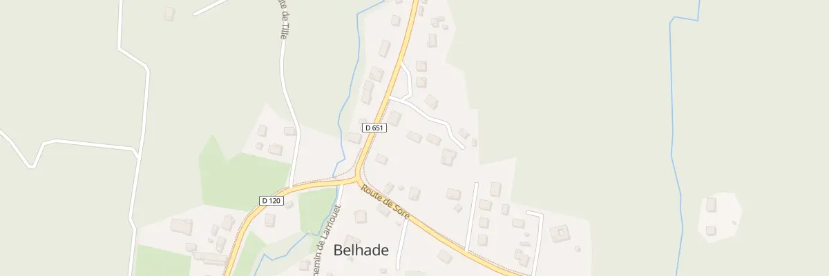 Plan du 48 Che de Saint Vincent à Belhade