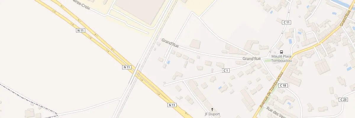 Plan du 237 Grand Rue à Mauzé-sur-le-Mignon