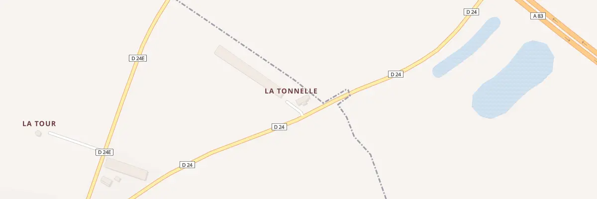 Plan du 5206 La Tonnelle à Bouillé-Courdault