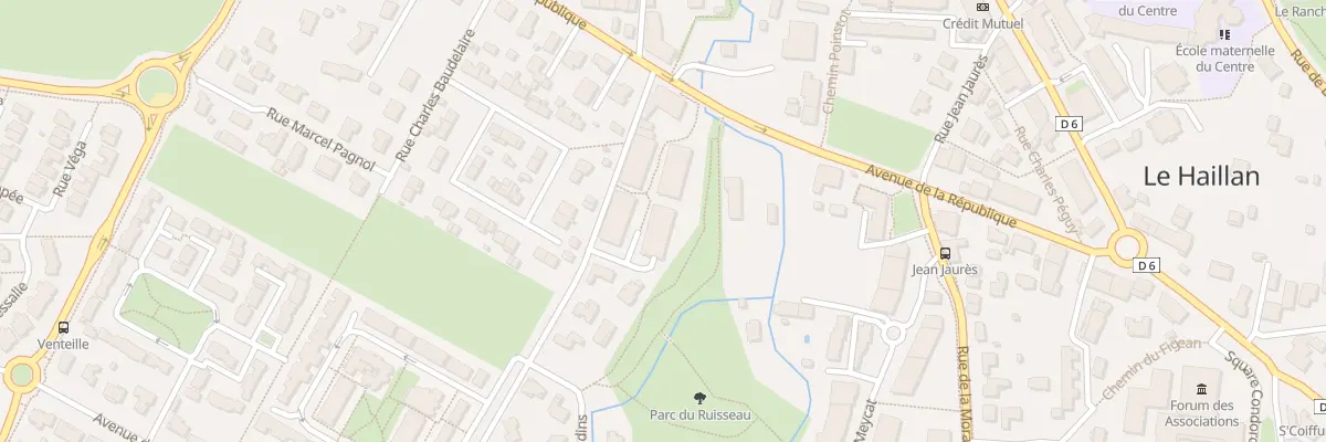 Plan du 15 Rue de la Liberté au Haillan