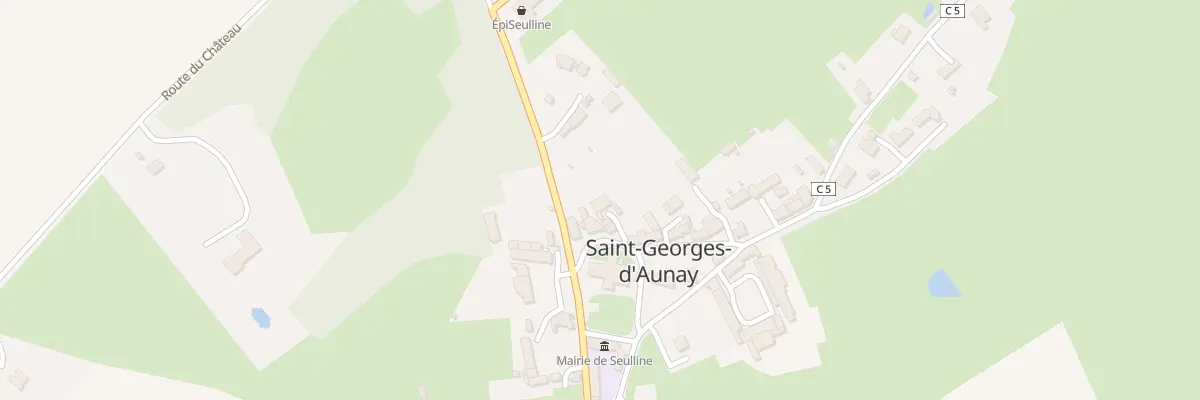 Plan du 3 Rue de la Poste - St Georges à Seulline