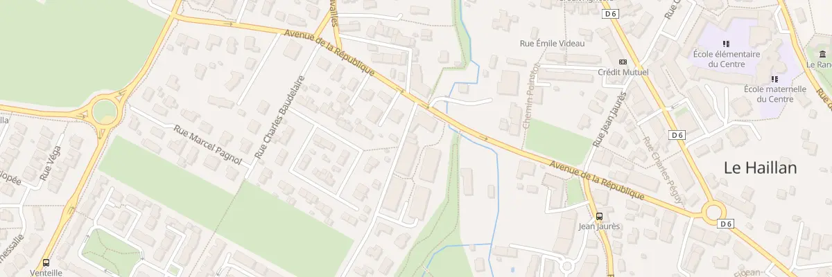 Plan du 21 Rue de la Liberté au Haillan