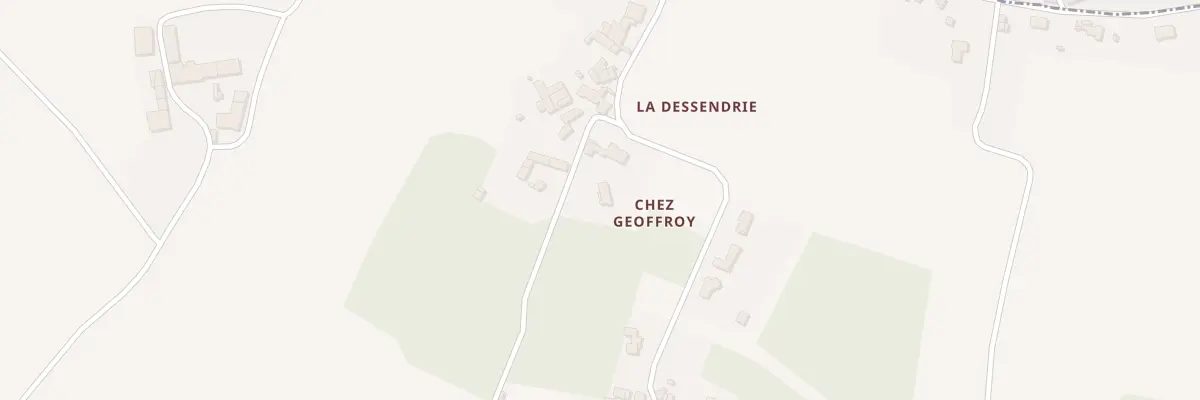 Plan du 6 Chez Geoffroy à Gémozac