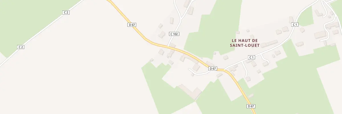 Plan du 5 Rue de l’Aubépine à Saint-Louet-sur-Seulles
