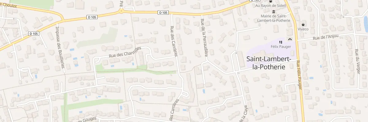 Plan du 54 Rue des Carrières à Saint-Lambert-la-Potherie