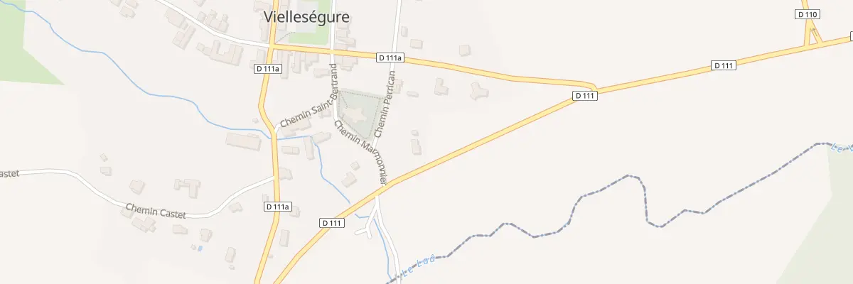 Plan du 5 Che Perrican à Vielleségure