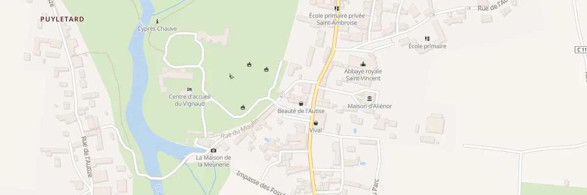Plan du 5 Rue du moulin à Rives-d’Autise