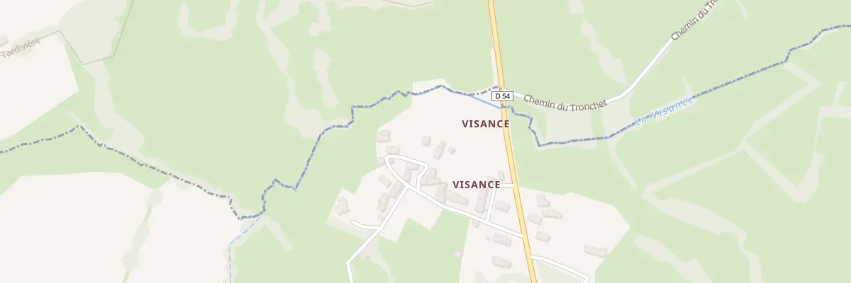 Plan du 529 Visance à Chanu