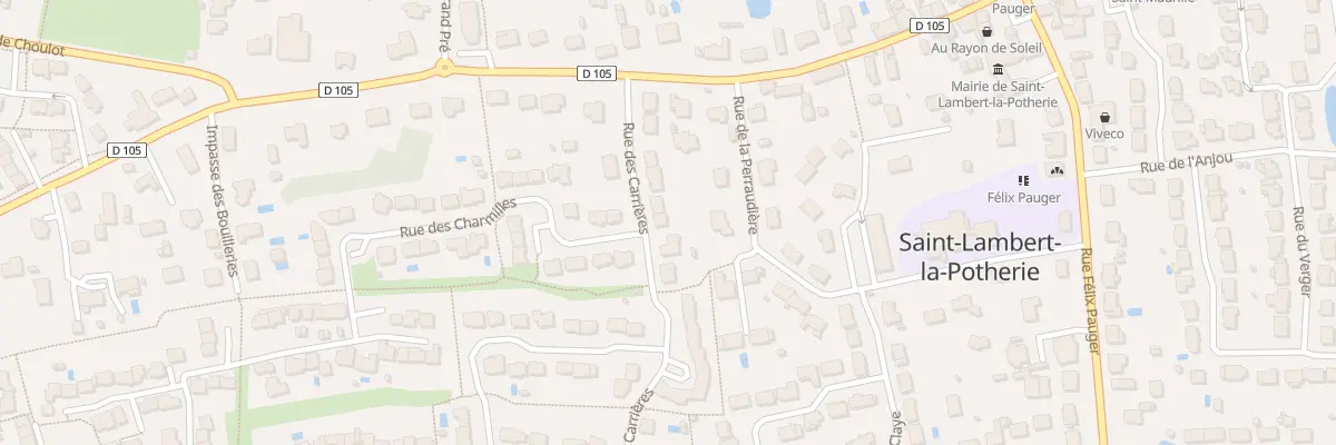 Plan du 56 Rue des Carrières à Saint-Lambert-la-Potherie