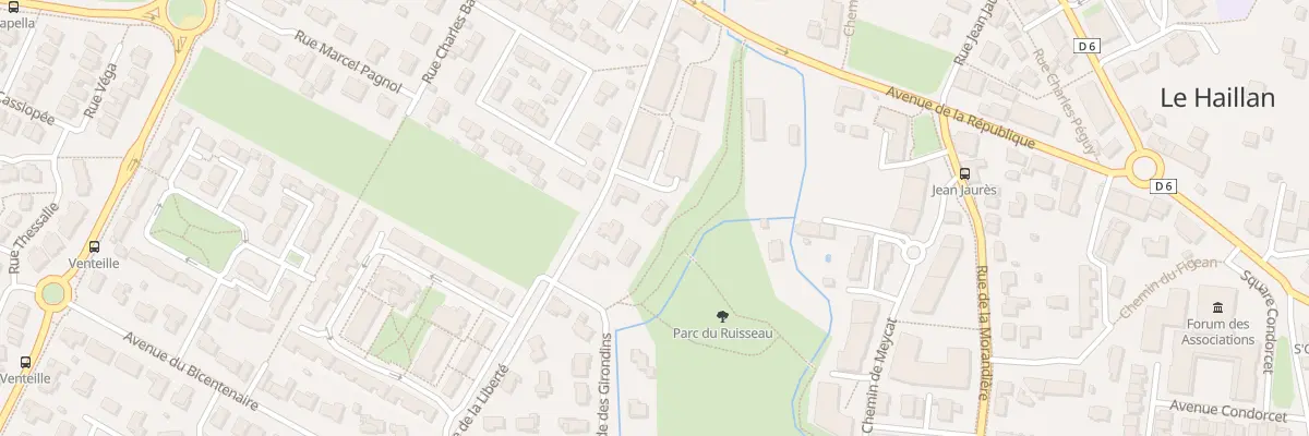 Plan du 11 Rue de la Liberté au Haillan